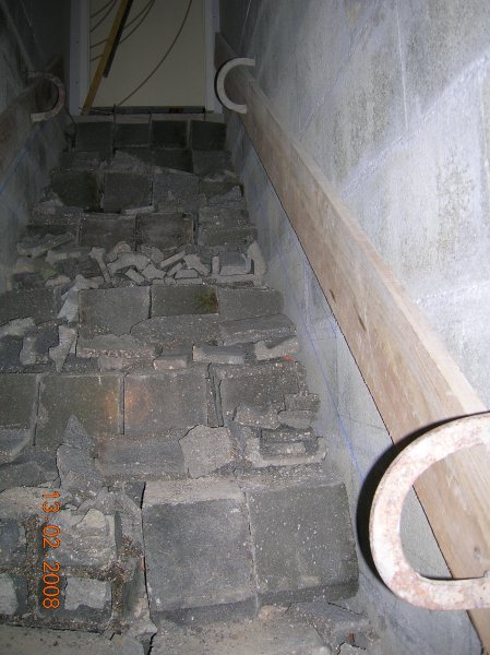 Escalier du sous-sol